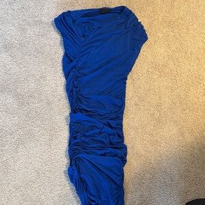 Guess Royal Blue Dress with Button Detail